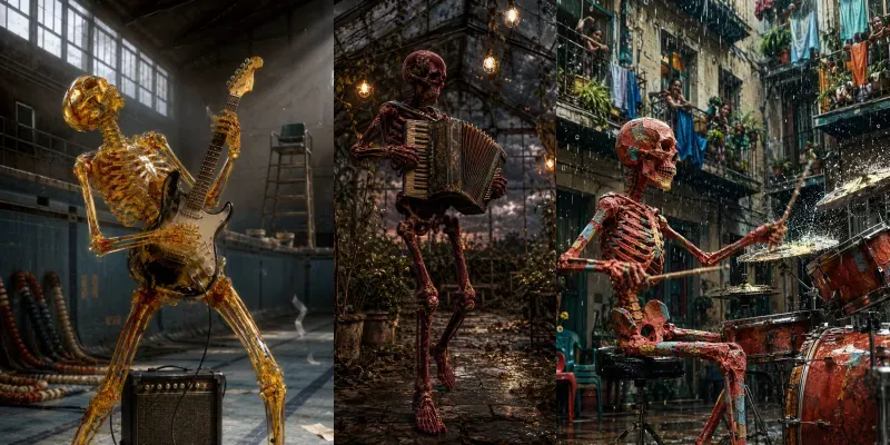 Musical Skeletons generated by undefined