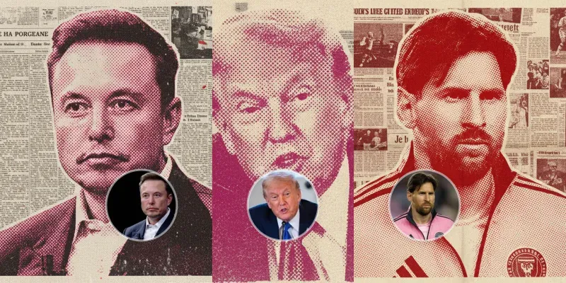 Halftone Punk Zine Portraits generated by undefined
