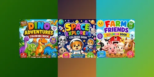 Kids Coloring Book Cover Generator generated by chatgpt-image