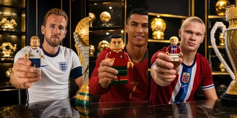 Lego Football Legends Portraits generated by undefined