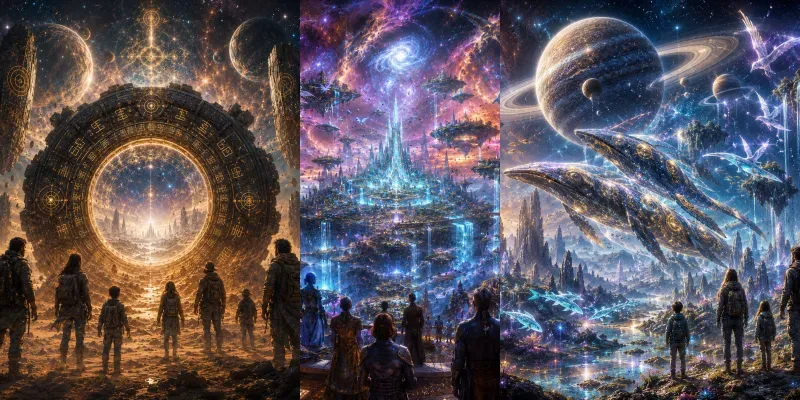 Cosmic Mysteries Unveiled generated by undefined