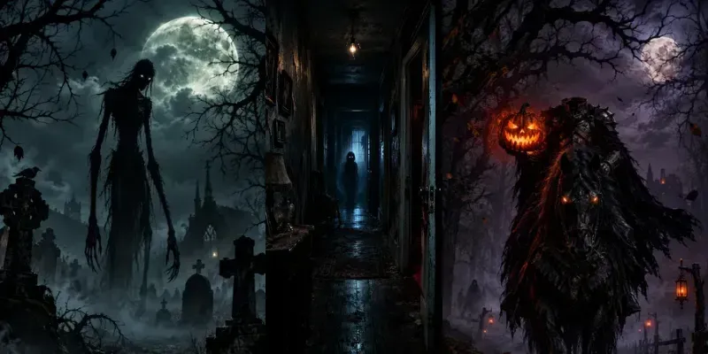Viral Halloween Themed Horror Artworks