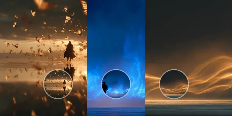 Cinematic Surreal Panning Shot Generators generated by undefined