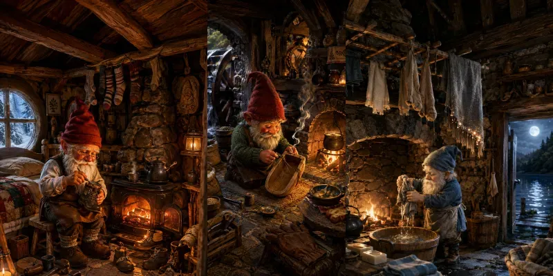 Gnome Hearth Homes generated by undefined