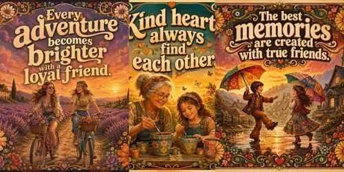 Wholesome Greeting Poster Generator generated by chatgpt-image