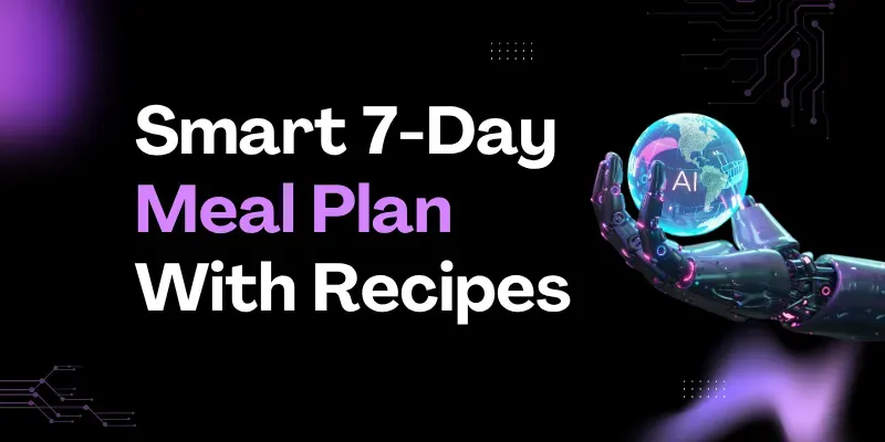 Smart 7 Day Meal Plan With Recipes generated by undefined