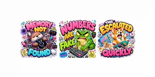 Hyper Cute Disaster Stickers generated by chatgpt-image