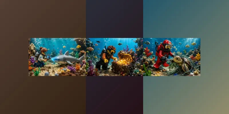 Lego Underwater Adventure Packs generated by undefined