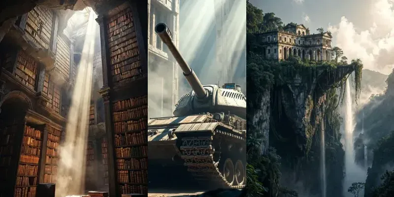 Unlimited Cinematic Scenes generated by undefined