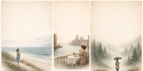 Atmospheric Watercolor Scenes generated by chatgpt-image