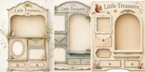 Woodland Baby Keepsake Cabinets generated by chatgpt-image