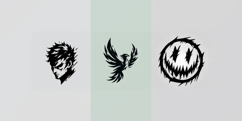 Furious Sharp Outlines Logos generated by undefined
