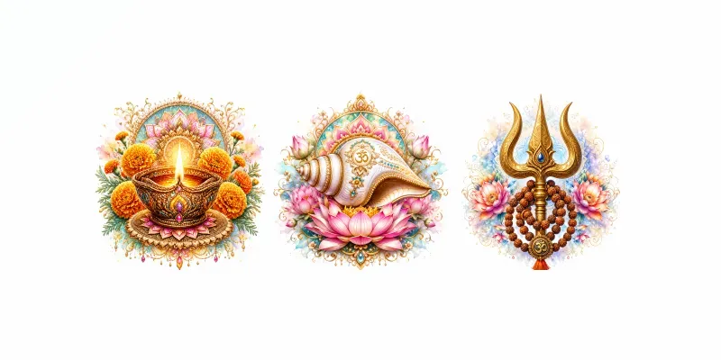 Sacred Indian Art generated by undefined