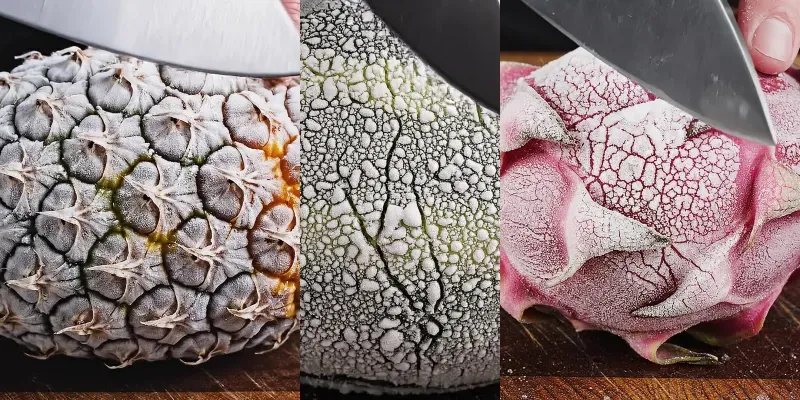 Asmr Frozen Fruit Slices generated by undefined