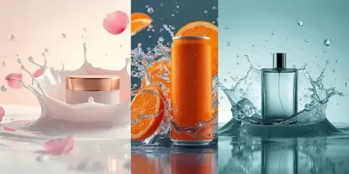 Luxury Splash Product Photography generated by leonardo
