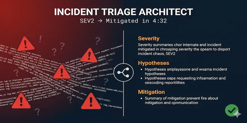 Incident Triage Architect generated by undefined