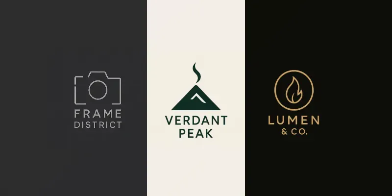 Clean Minimalistic Logo Generator generated by undefined
