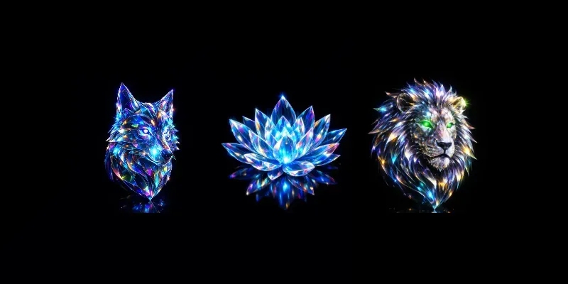 Ultra Neon Prism Hologram Objects generated by undefined