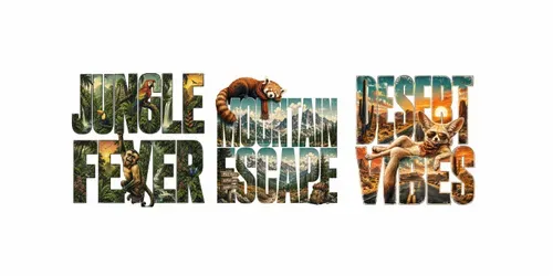 Retro Paradise Word Art Designs generated by chatgpt-image