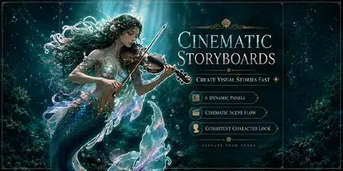 Cinematic Storyboard Visual Stories generated by chatgpt-image