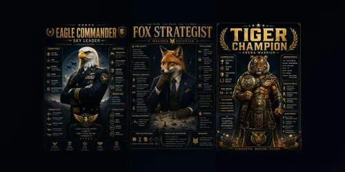 Cinematic Character Infographic Sets generated by chatgpt-image