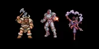 16bit Pixel Art RPG Sprites midjourney prompt mini thumbnail