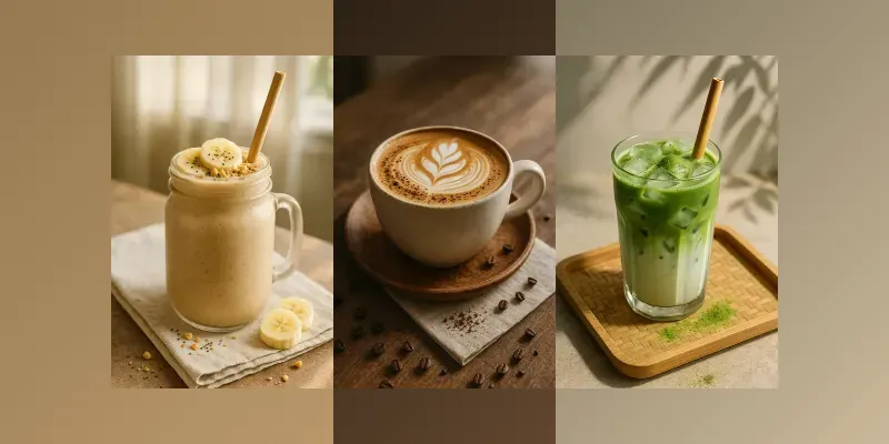 Fresh Poured Drink Photo Set generated by undefined