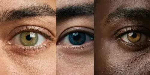 Male Eye Colored Contacts Lenses generated by gemini-image