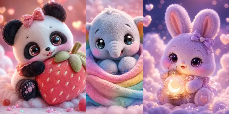 Dreamy Kawaii Plush Fantasy Collections generated by undefined