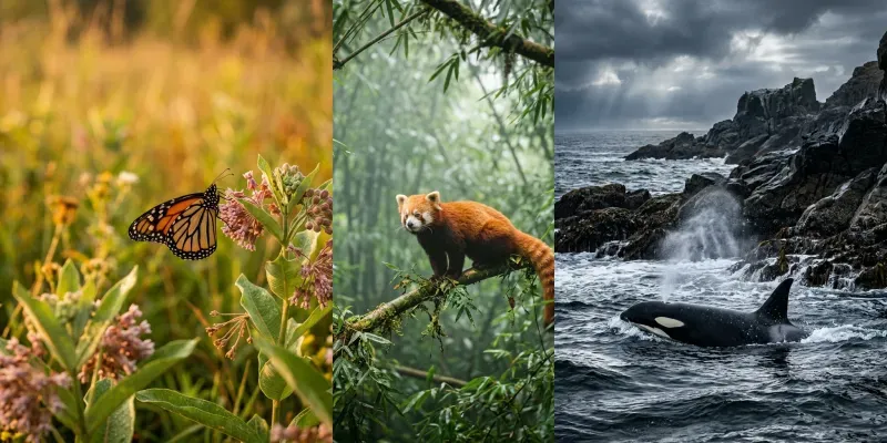 Wildlife Conservation Poster Builders generated by undefined