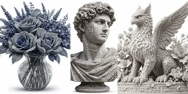 Typography Marble Collections generated by undefined