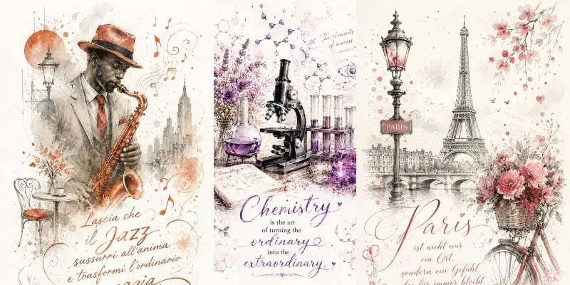Watercolor Card Creators generated by undefined