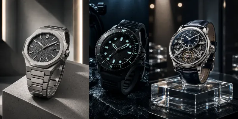 Luxury Watch Advertising generated by undefined