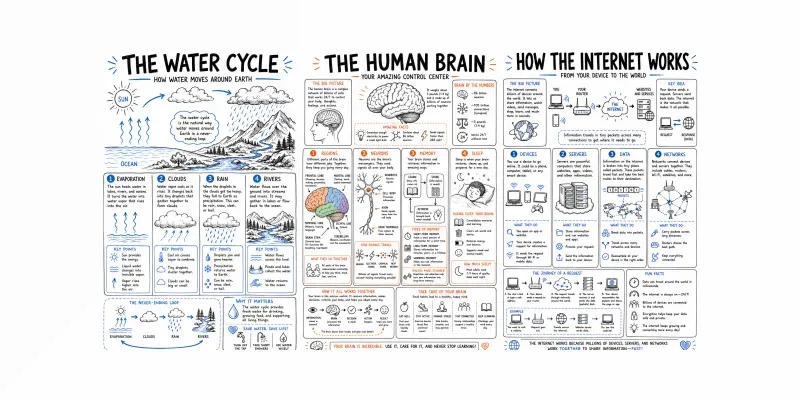 Whiteboard Explainer Poster Studios generated by undefined