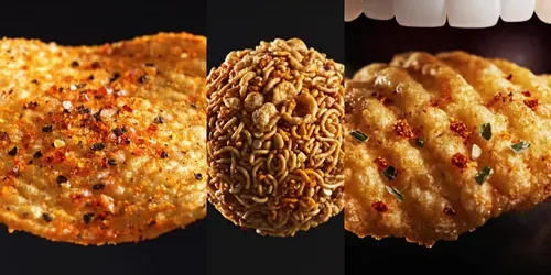 Crunchy Snacks Cinematic Videos generated by veo