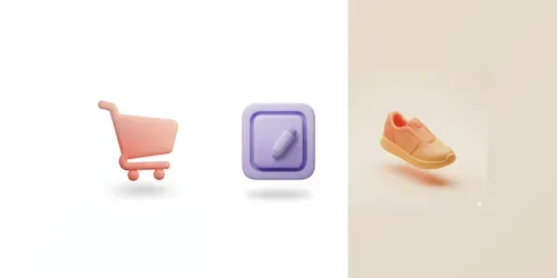 3D Claymorphism App Icon Generator generated by gemini-image