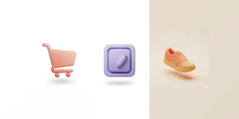3D Claymorphism App Icon Generator generated by undefined