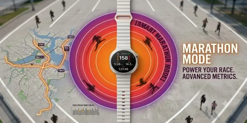 Smartwatch UI Radial Concept Ads generated by undefined