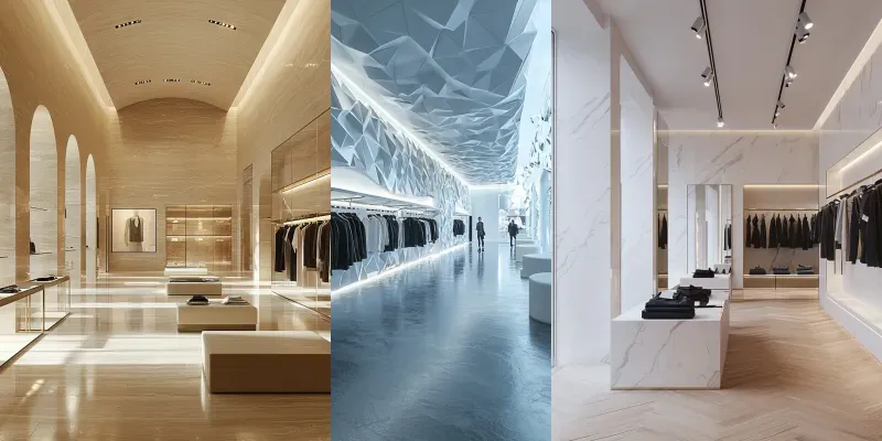 Fashion Store Interiors generated by undefined