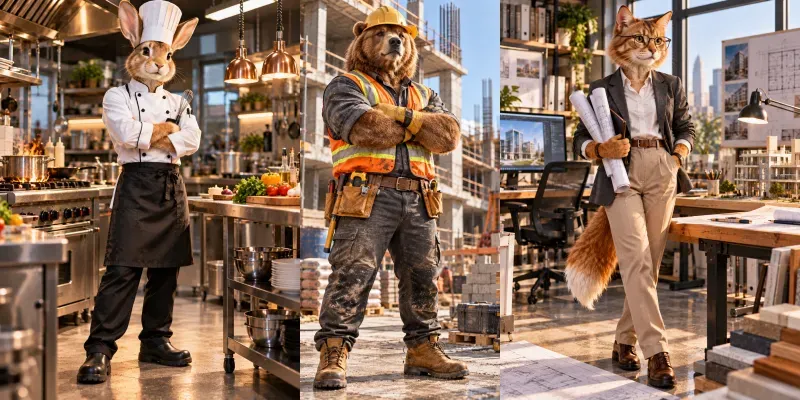 Animals As Professionals