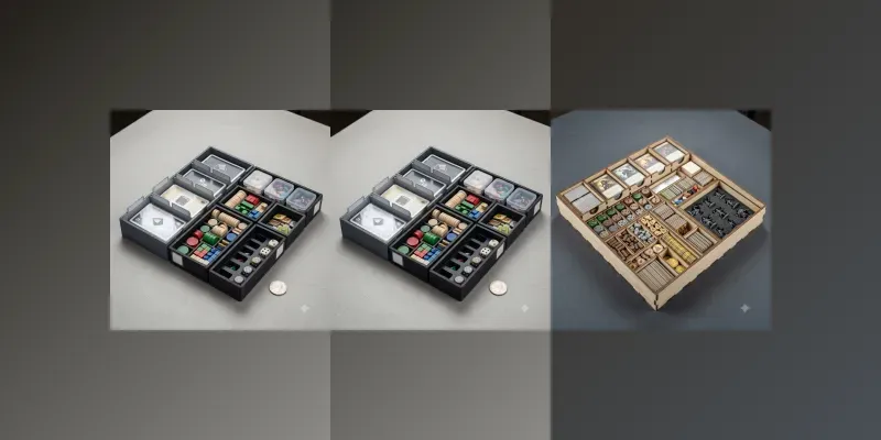 Board Game Insert Organizer Photo Builders generated by undefined