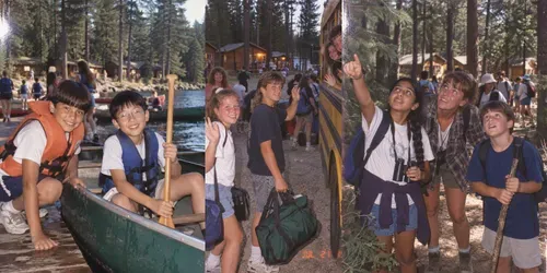 90s Summer Camp Photos generated by chatgpt-image