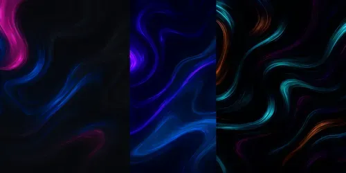 Vibrant Liquid Glass Wallpapers generated by chatgpt-image
