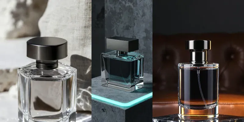 Ultramasculine Luxurious Perfume Ads generated by undefined