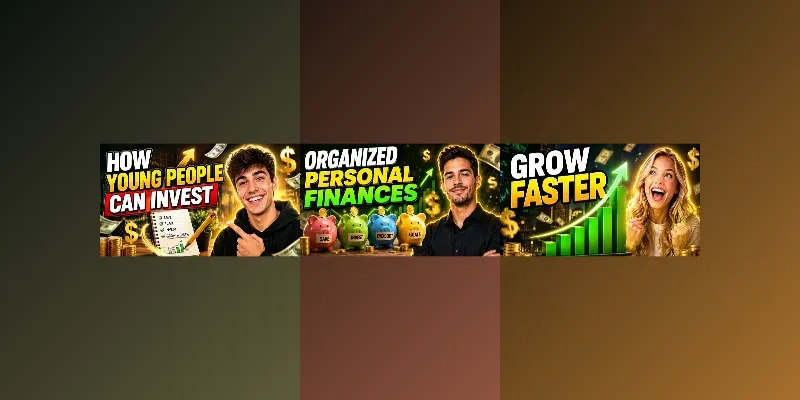 Finance Channels YouTube Thumbnails generated by undefined