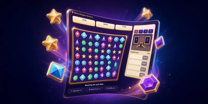 Match Kingdom Restore Game Builder