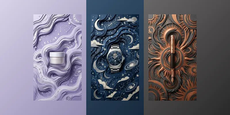 Celestial Cosmic Papercraft Stages generated by undefined
