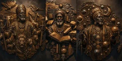 Afrocentric Relief Wall Art generated by chatgpt-image