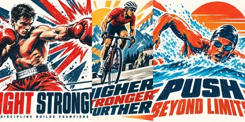 Dynamic Retro Sports Poster Creators generated by chatgpt-image