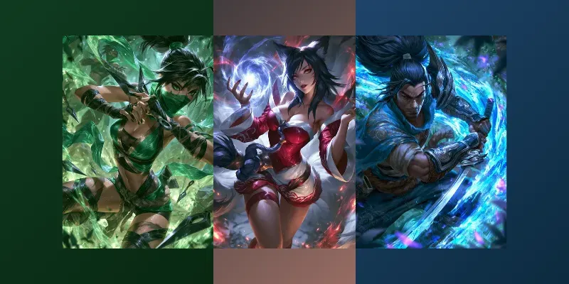 League Of Legends Card Splash Art generated by undefined